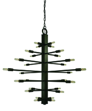 Framburg 4409 PN - 28-Light Polished Nickel Simone Chandelier