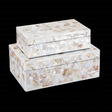 Currey 1200-0770 - Uma Mother of Pearl Box Set of 2