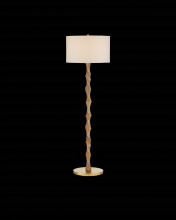 Currey 8000-0135 - Sunbird Wood Floor Lamp