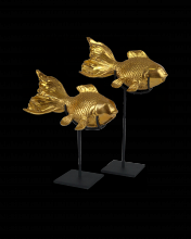 Currey 1200-0902 - Goldfish Set of 2