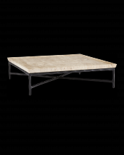 Currey 1200-0595 - Boyles Large Travertine Tray